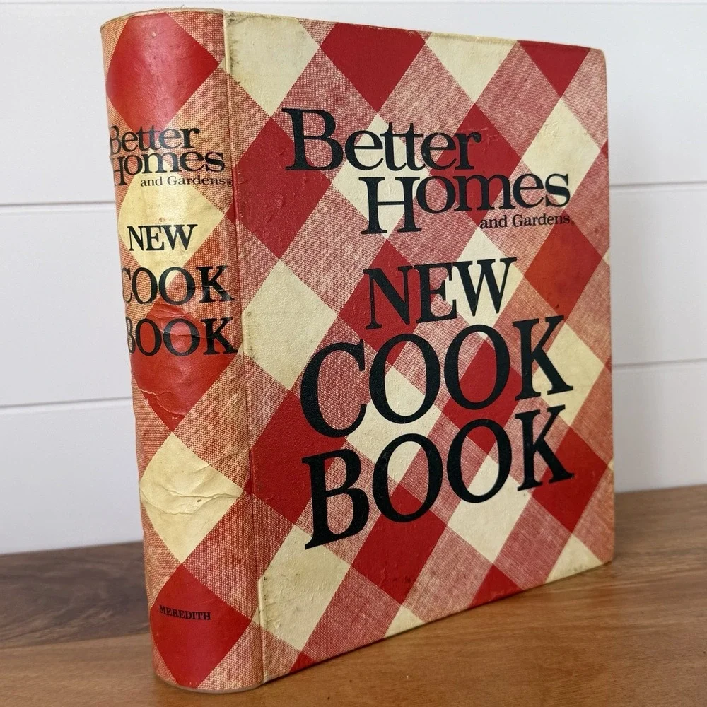 Better Homes and Gardens Cookbook VTG 70s Country Cottage Granny Kitchen Binder